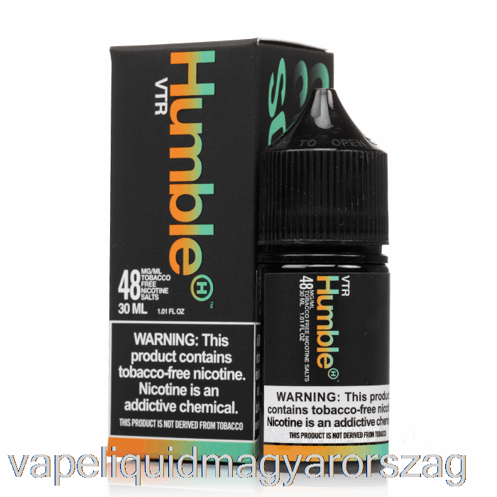 Vtr - Humble Salts - 30ml 35mg Vape Toll